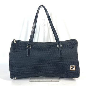 Fendi  Canvas Leather Shoulder Bag Tote Bag ()