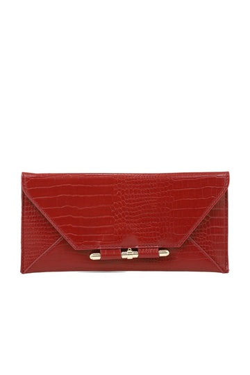 Fancy Clutch B21543-Maroon