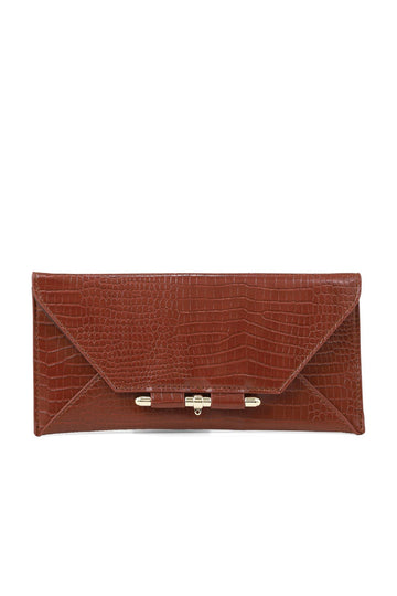 Fancy Clutch B21543-Mustard