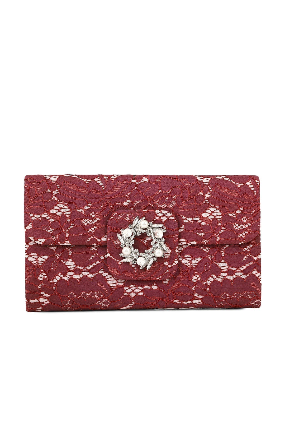 Fancy Clutch B21547-Coffee