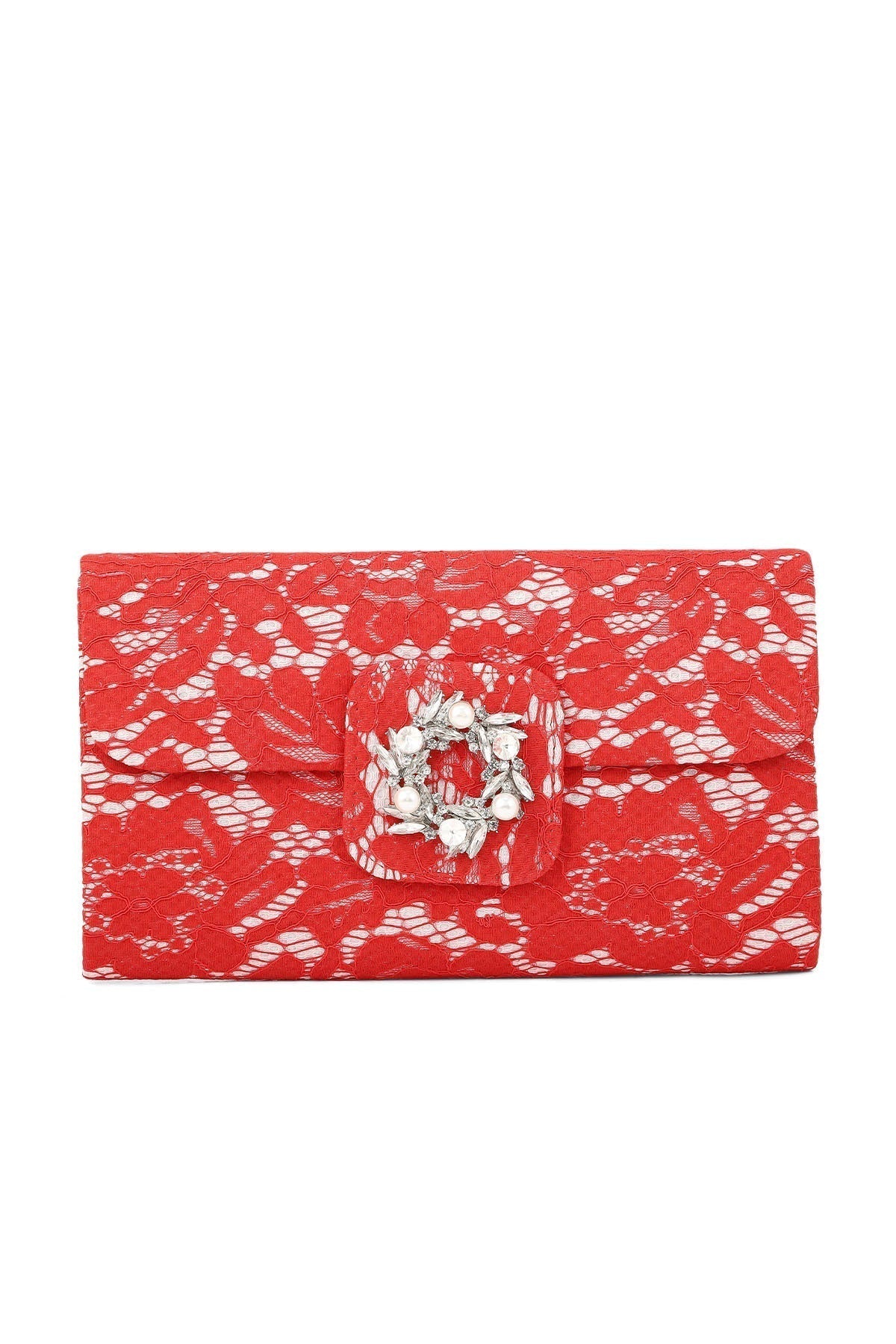 Fancy Clutch B21547-Red