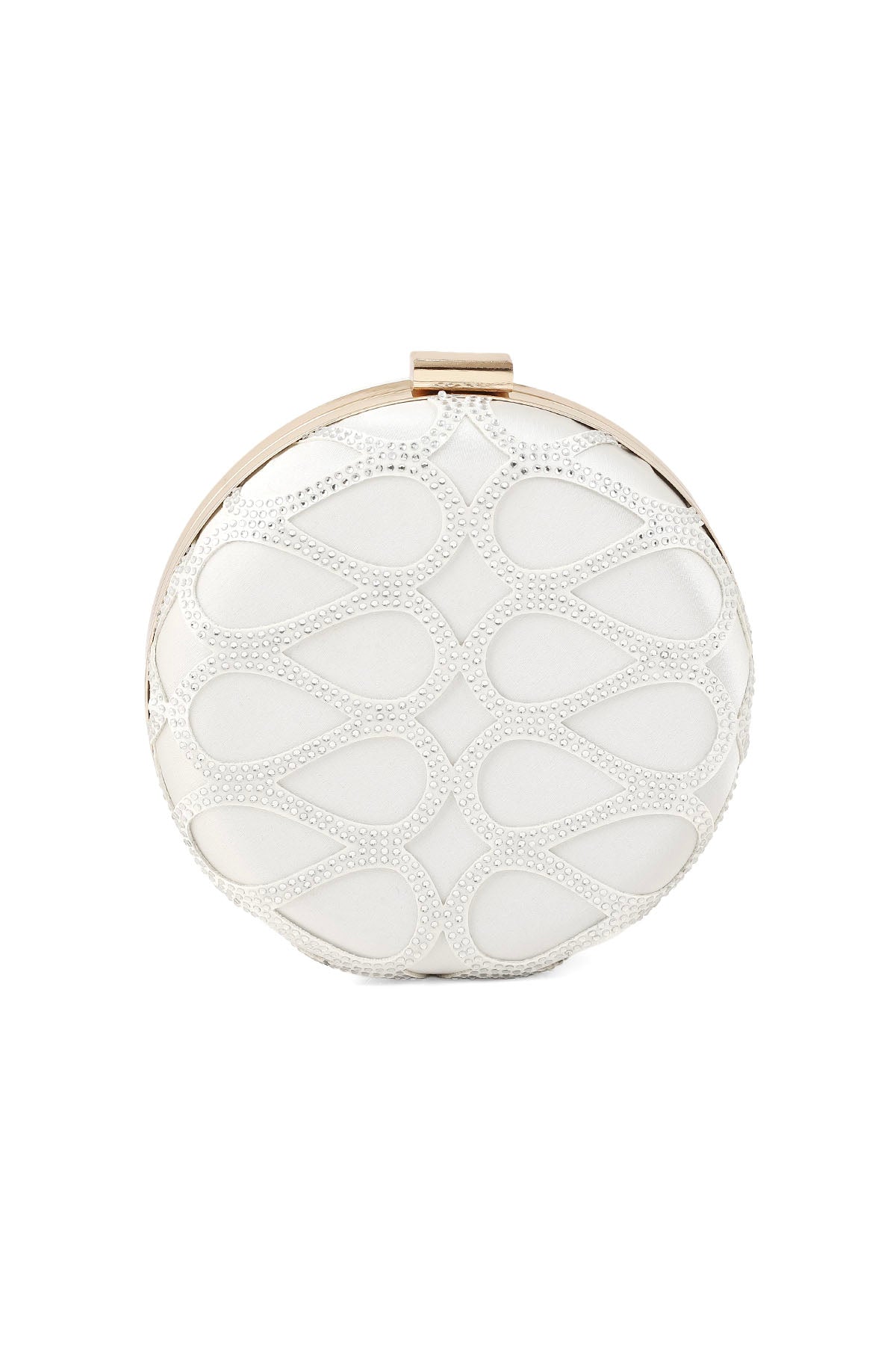 Fancy Clutch B21552-White
